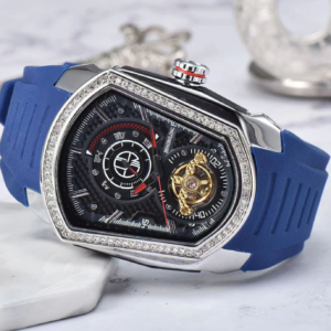 Men's Blade Runner Mechanical Watch, Fashionable Tourbillon Wristwatch for Men