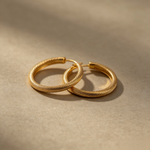 Interlocking Gold Eternity Band Rings